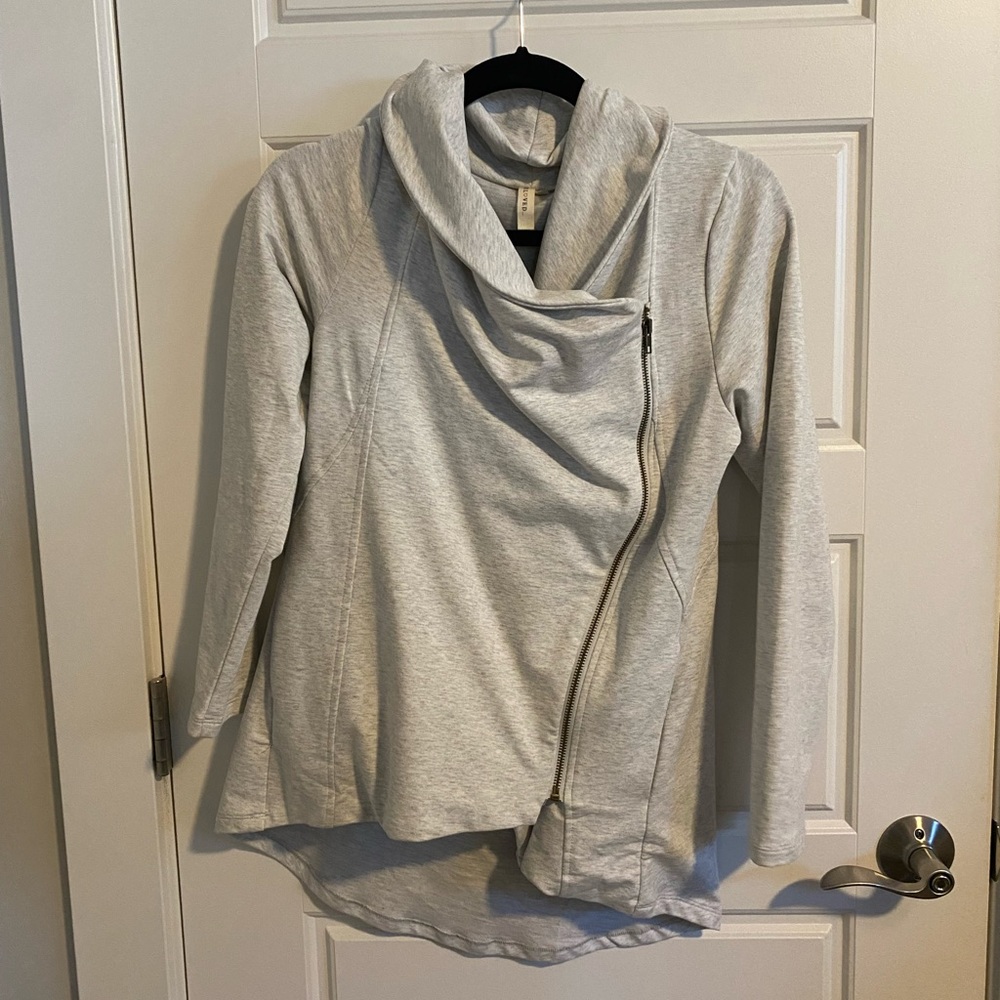 Wrap sweater